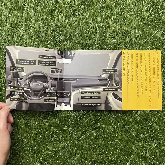 2022 Jeep Grand Cherokee, Grand Cherokee L Owners Manual, 5.7L 3.6L 2.0L - Picture 5 of 12